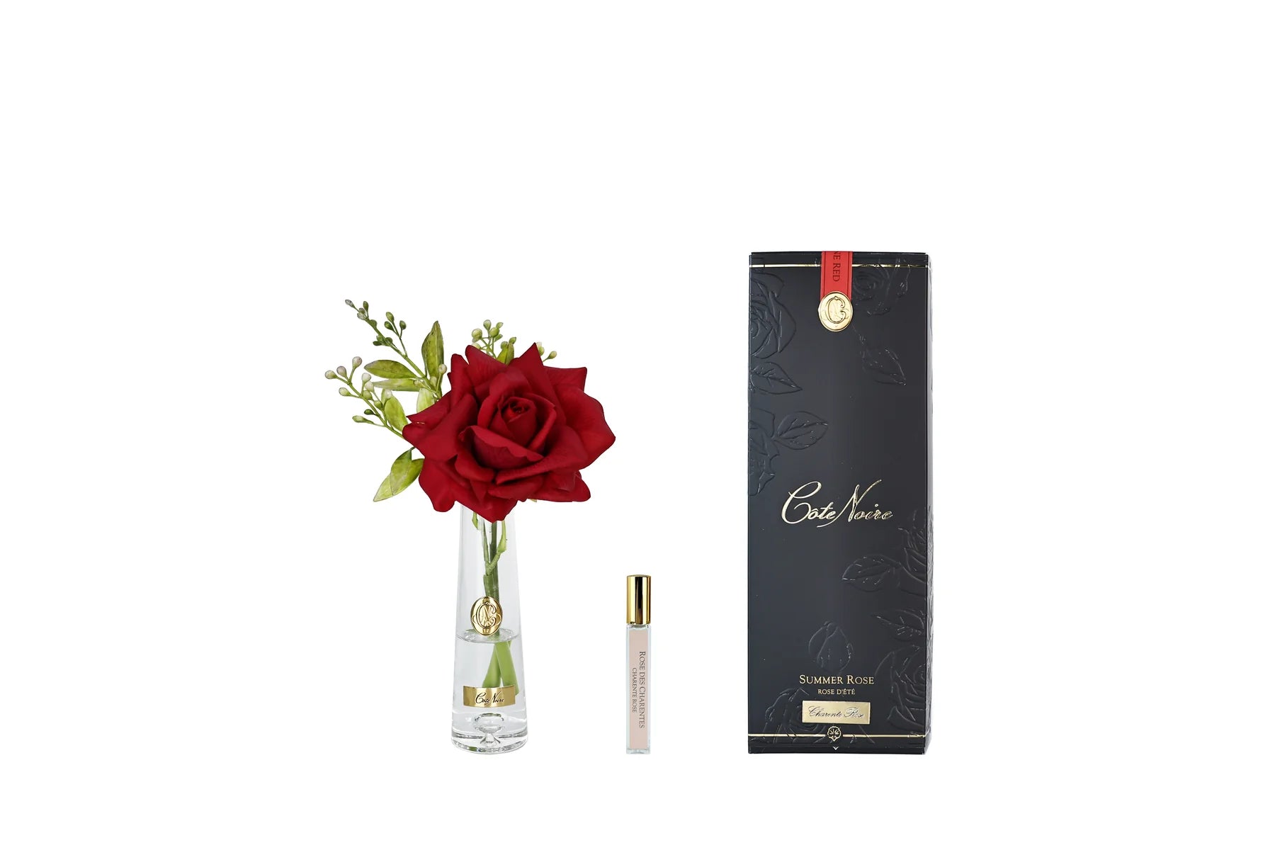 Cote Noire Summer Rose Red - Gold Badge - SRG04 Cote Noire Summer Rose Red - Gold Badge - SRG04